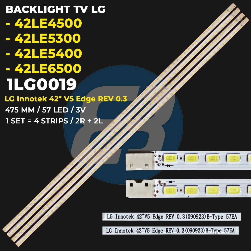 BACKLIGHT TV LG 42 Inch 42LE4500 42LE5400 42LE5300 42LX6500