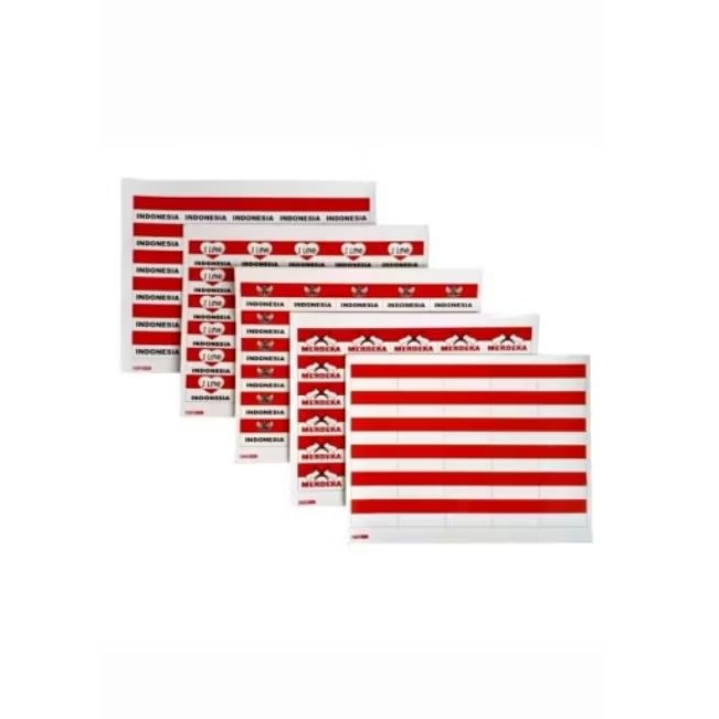

STICKER PIPI SPESIAL MENYAMBUT KEMERDEKAAN | 1 LEMBAR ISI BANYAK | ACCESORIES