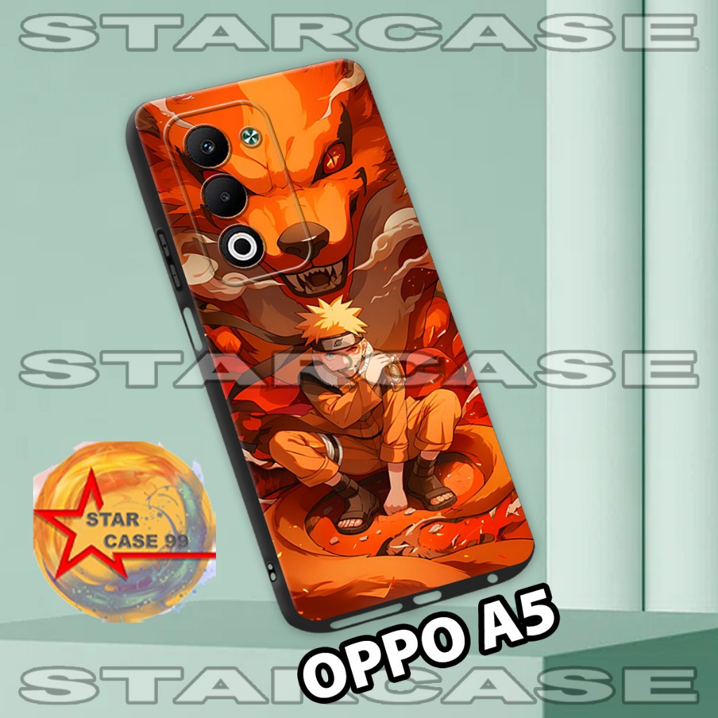 Softcase karet oppo a5 5g 2025/S46/Motif anime/casing oppo a5 5g 2025 terbaru