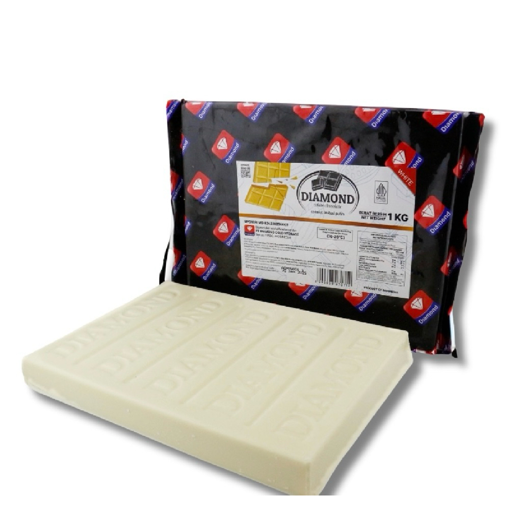 

Chocolate Compound White Diamond 1kg