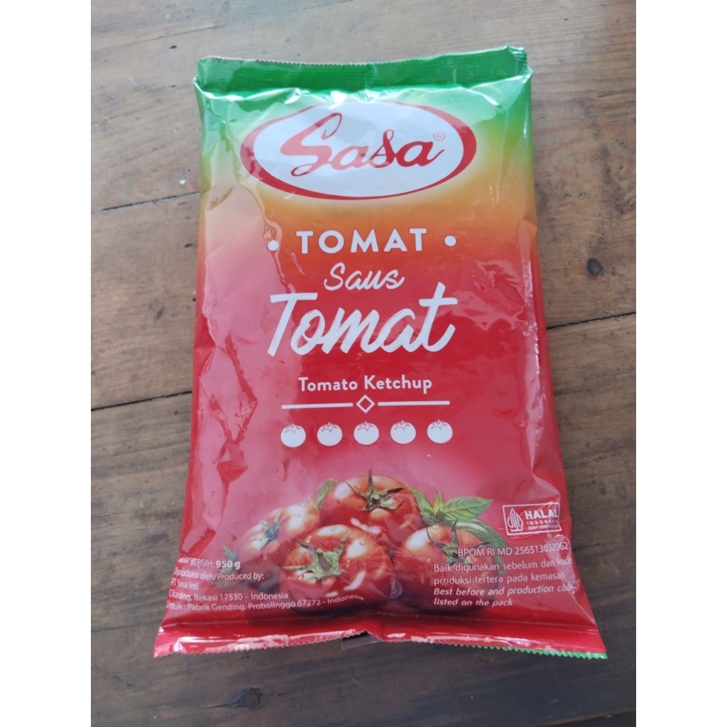 

saus tomat sasa 950 gram