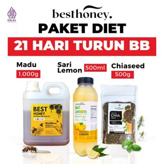 

Best Honey Paket Diet 21 Hari Paket Detox Sari Lemon Chia Seed Madu Asli