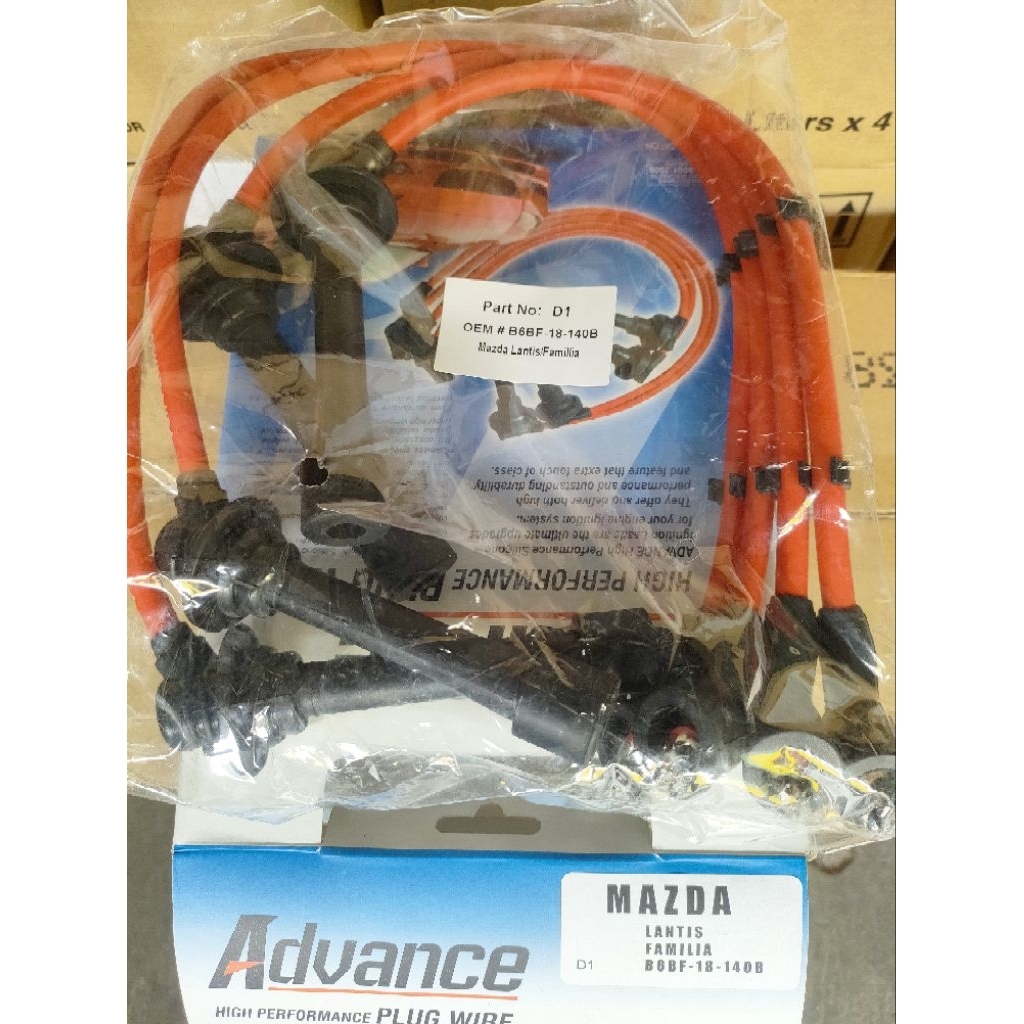 Kabel busi racing MAZDA LANTIS FAMILIA ASTINA 8mm ADVANCE