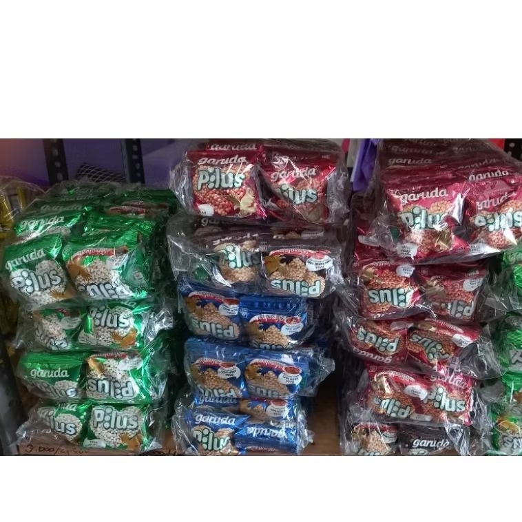 

Snack pilus Garuda 500 an renteng isi 20