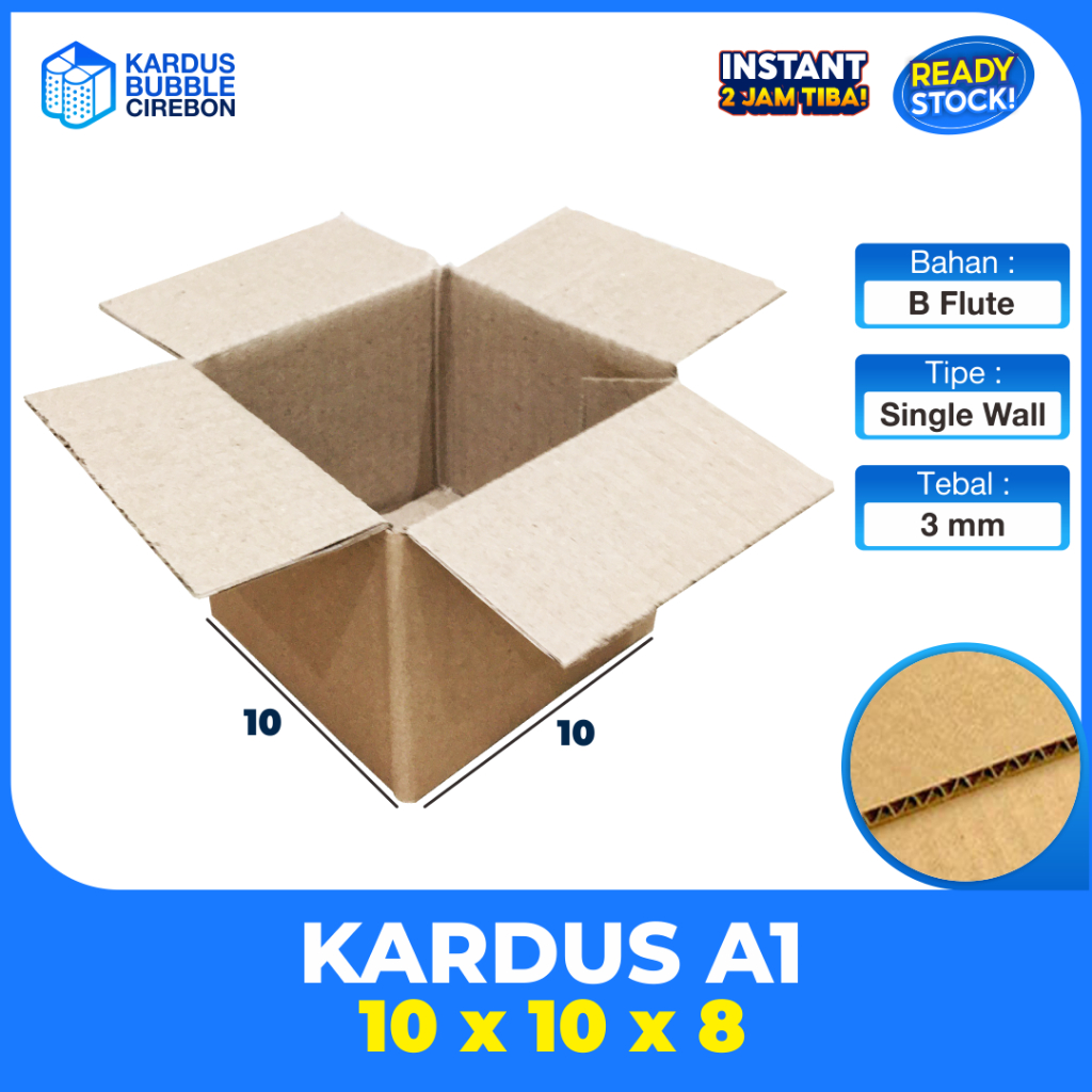 

Kardus 10x10x8cm / Box / Karton / Aksesoris / Kotak / Dus Packing / Box HP / Box Softcase / Box Kosmetik Skincare / Box Vitamin Obat Herbal (Kardus 10 x 10 x 8 cm)