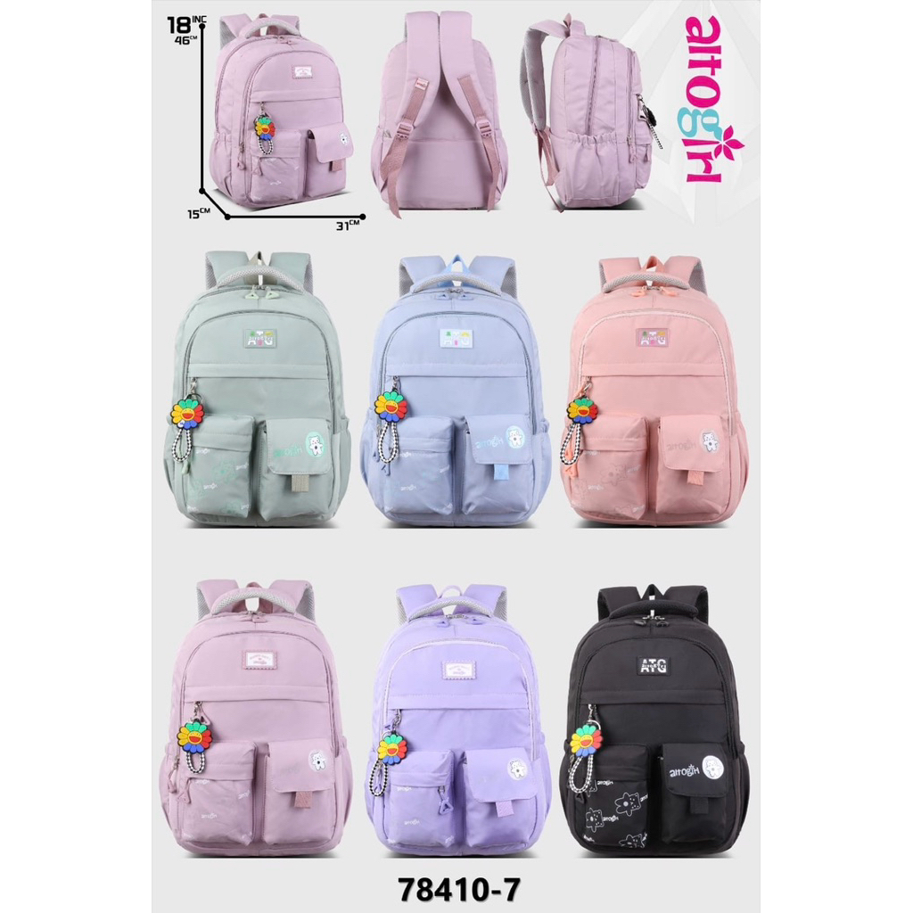 Tas Alto girl Original // Tas sekolah merk Alto Terbaru