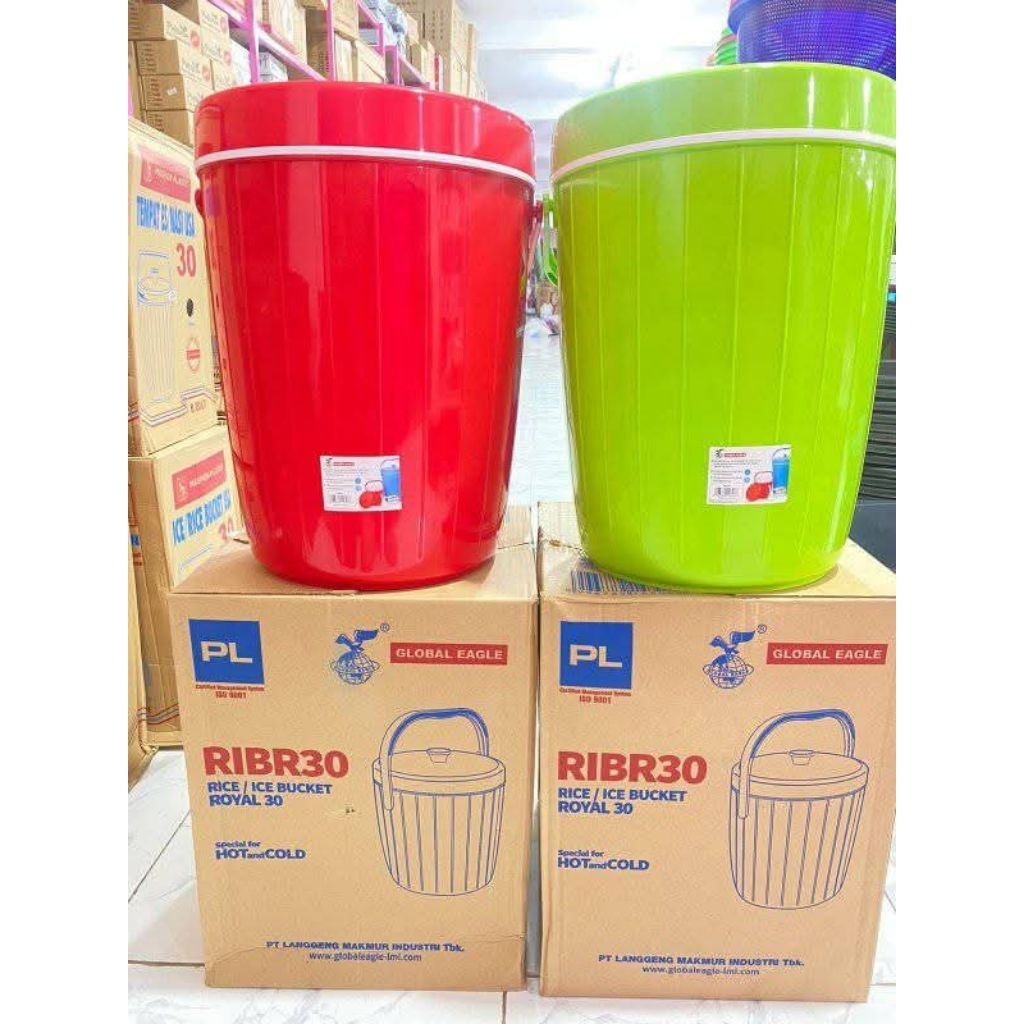 Termos Nasi Merk Global Eagle Kapasitas 30L / Termos Es Besar Jumbo 30 Liter / Rice Ice Bucket Royal