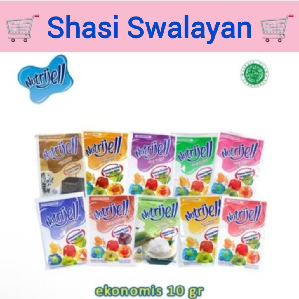 

NUTRIJELL EKONOMIS MINI 10 GRAM - ANEKA VARIAN RASA