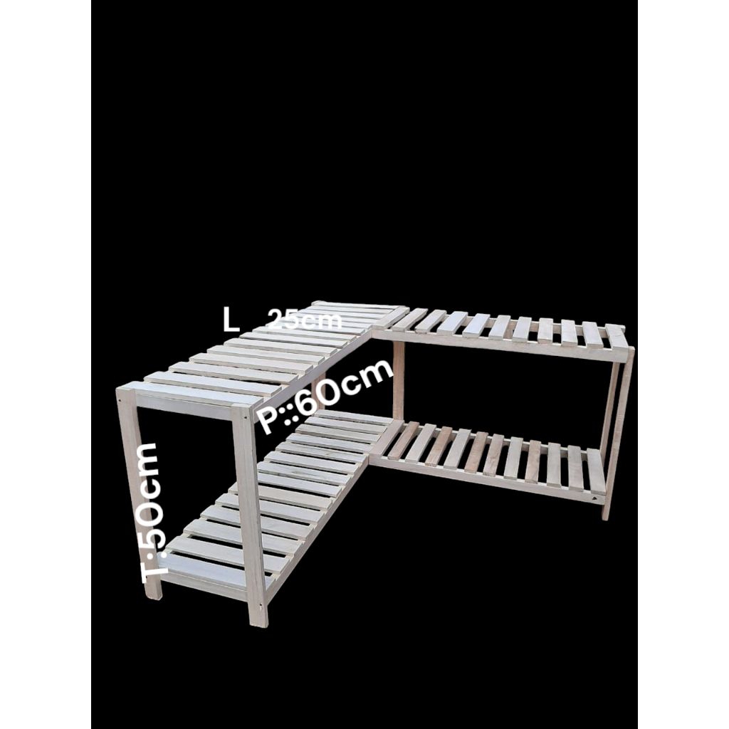 rak sudut ,rak sepatu, kayu, buku ,rak serbaguna minimalis