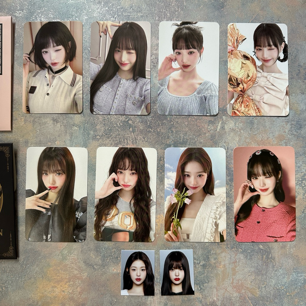[READY] IVE Jang Wonyoung Photocard x Hapa Kristin 5.0 6.0 Dolly Dewy Kristin PHOTOCARD OFFICIAL