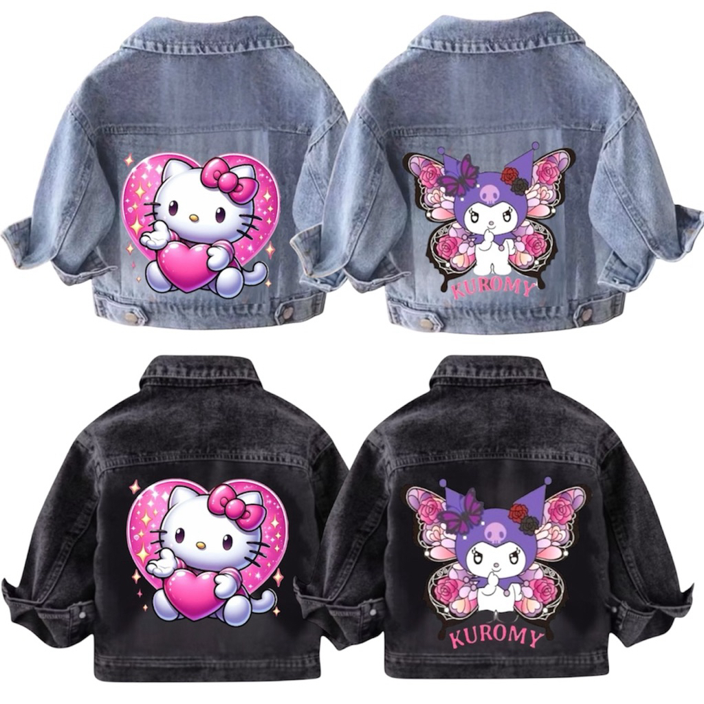 JAKET JEANS ANAK ANIMASI USIA 1 12 TAHUN