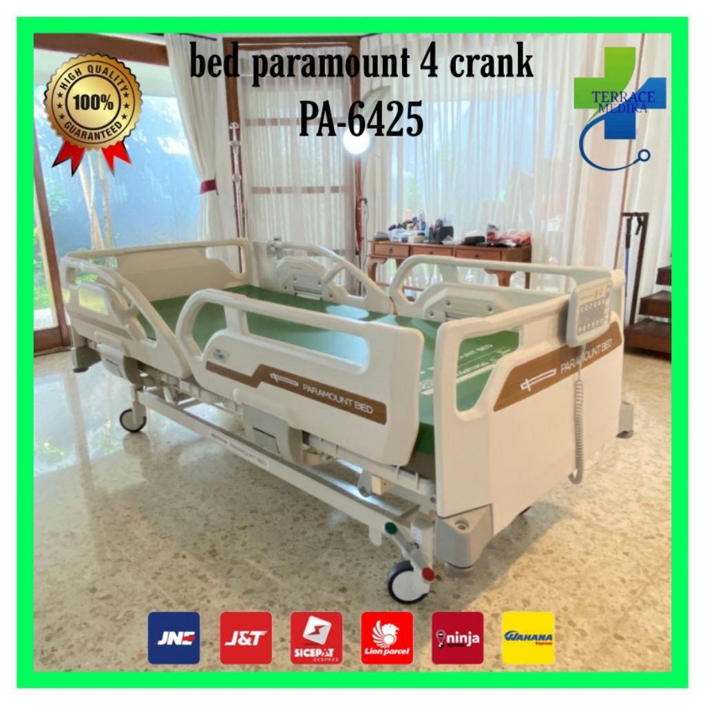 Bed paramount 4CRANK Bed Paramount PA-6415 4motor Ranjang Pasien 4CRANK ELEKTRIK Tempat Tidur Pasien