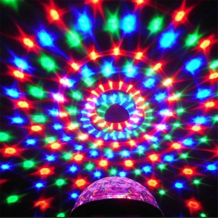 LAMPU DISCO OTOMATIS RGB bohlam LED disko party lampu hias