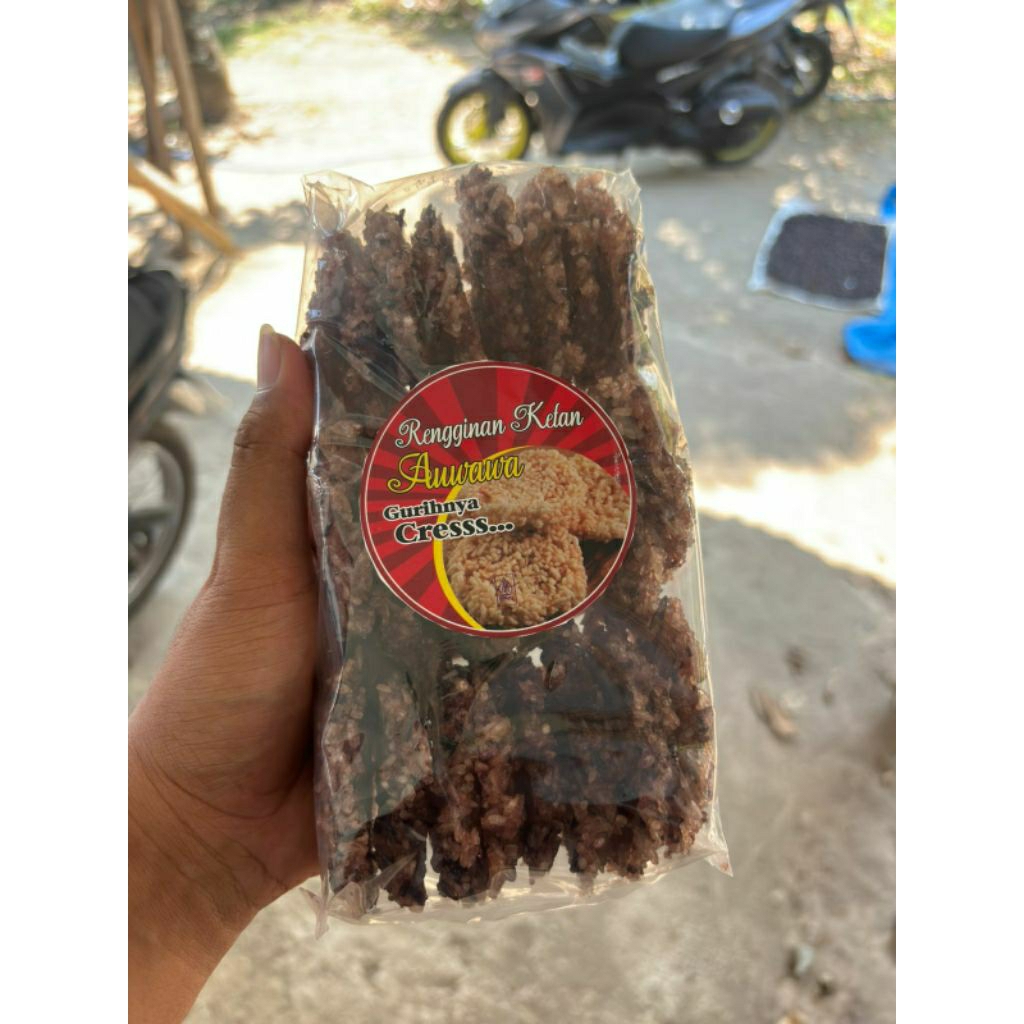 

Rengginang Ketan Hitam Auwawa/Snack/Makanan Ringan