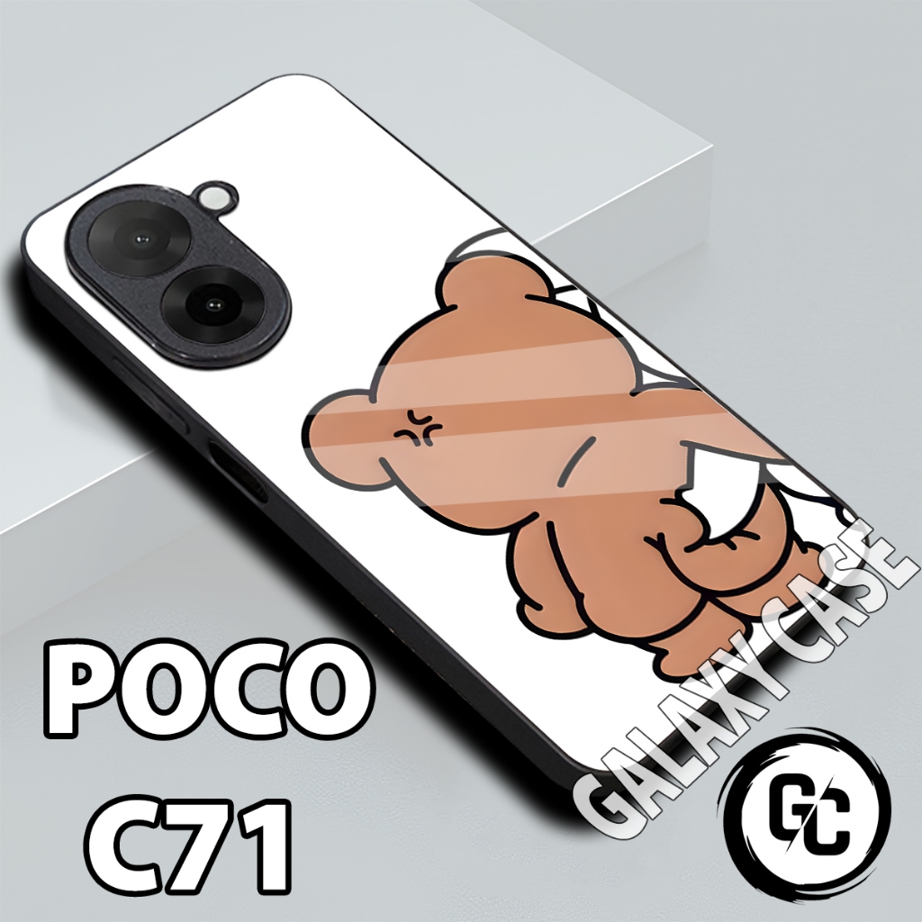 Softcase glossy POCO C71/Case POCO C71/case POCO C71 glitter/casing POCO C71/case hp POCO C71