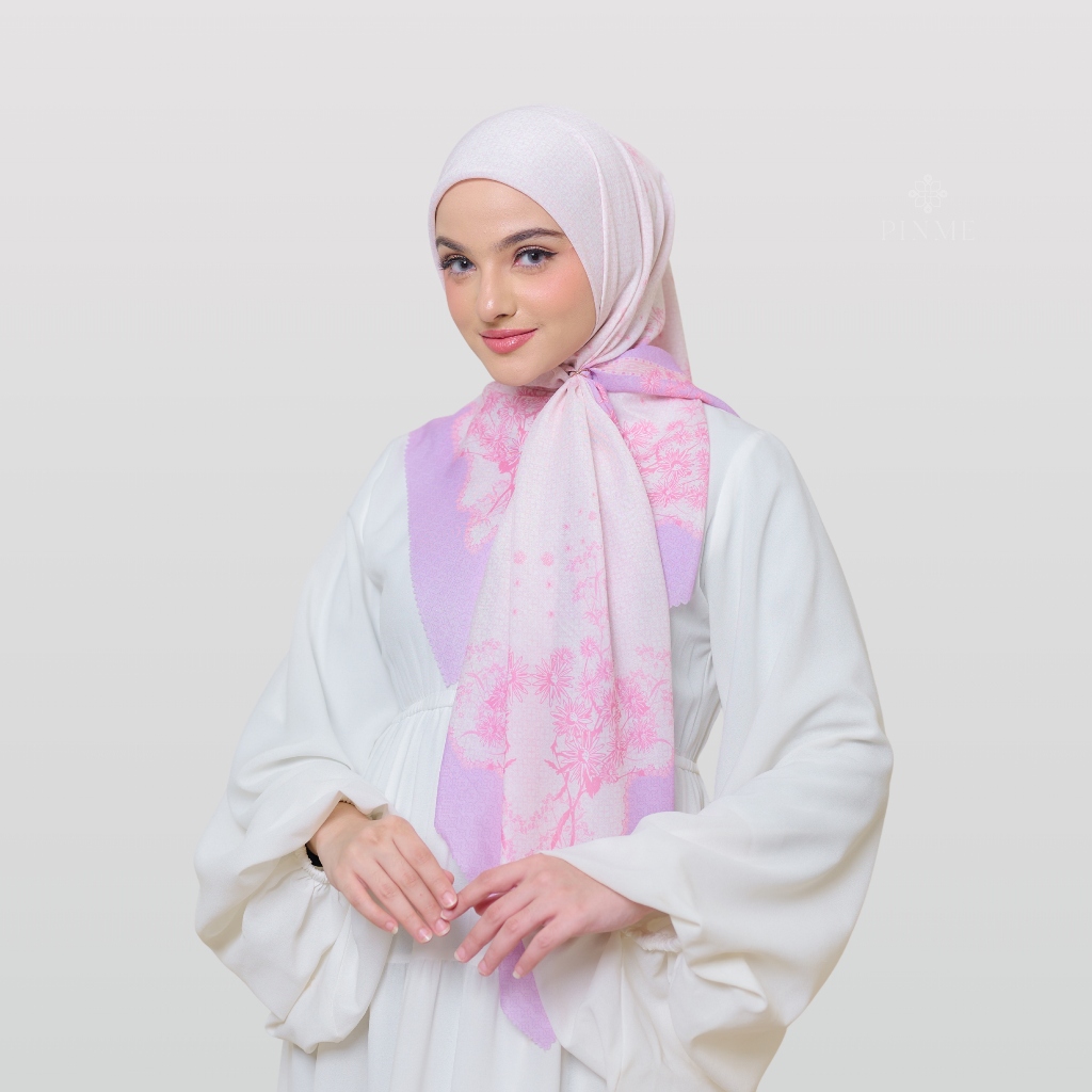 Pinme - Kyra Series Lilac Voal Premium