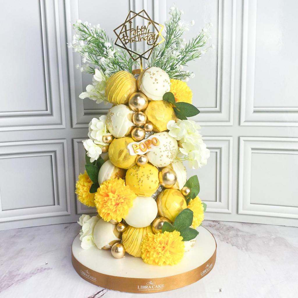 

Donat Ulang Tahun/Donat Tower Tema Flower Yellow/Donat Birthday Jakarta