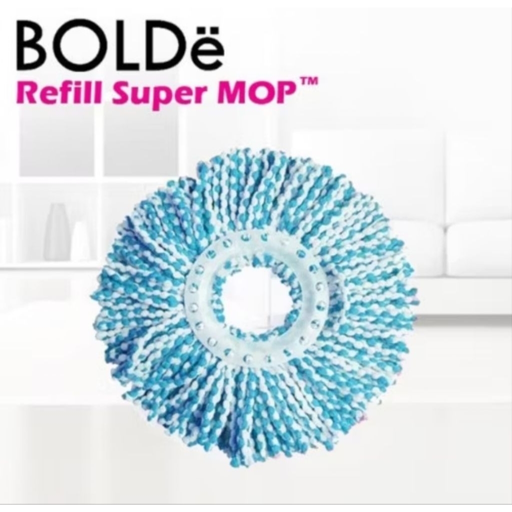 REFILL BOLDE SUPER MOP KAIN PEL / BOLDE REFILL SUPER MOP ALAT PEL