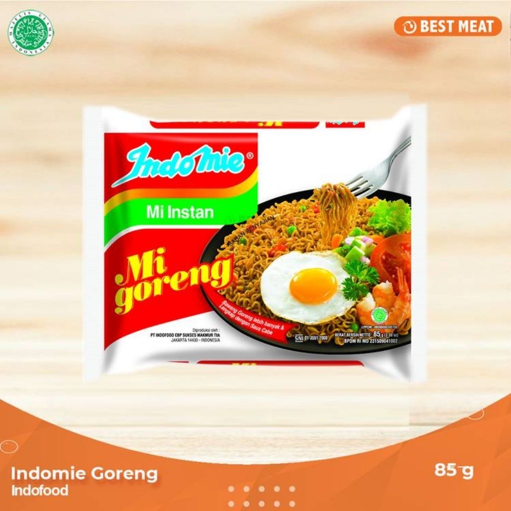 

Mie goreng Indomie Instant 75 g Isi 5 pcs