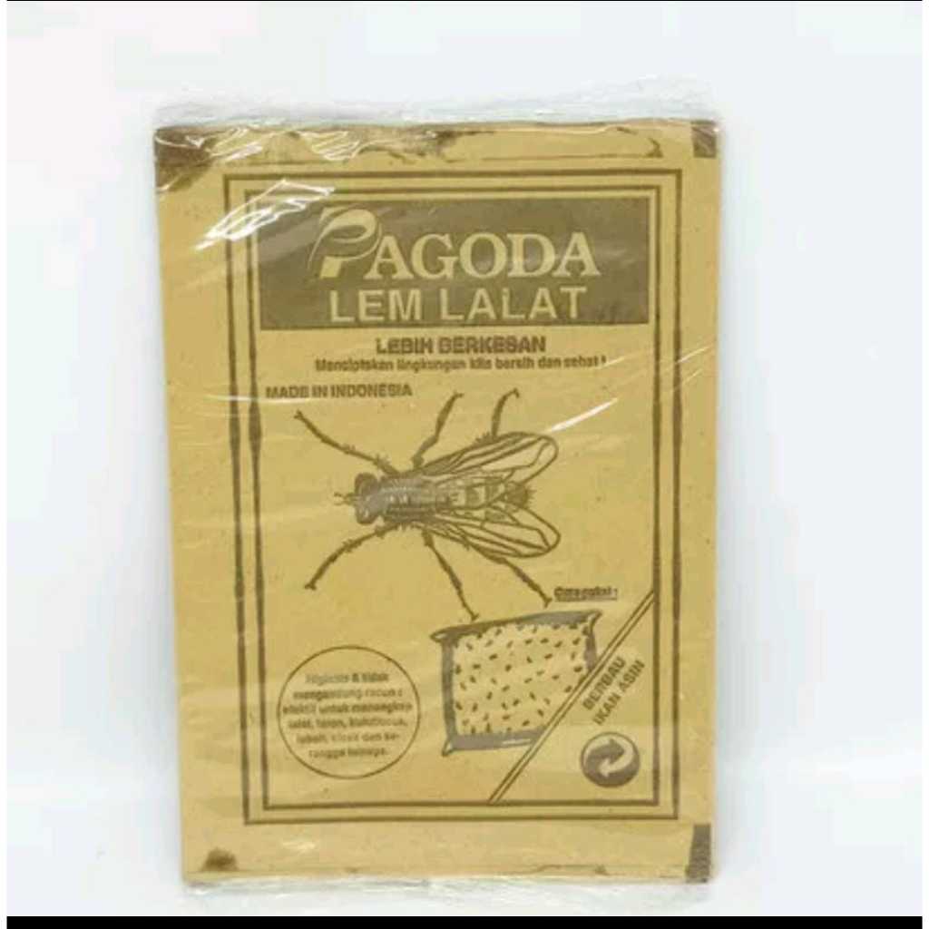 ( 1 PACK  ) PERPACK LEM LALAT pagoda / lem lalat pagoda