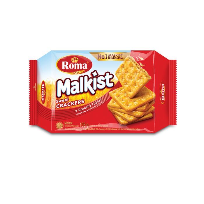 

Biskuit Roma Malkist || Crackers, Coklat, Keju Manis, Abon, Coklat Kelapa 105gr