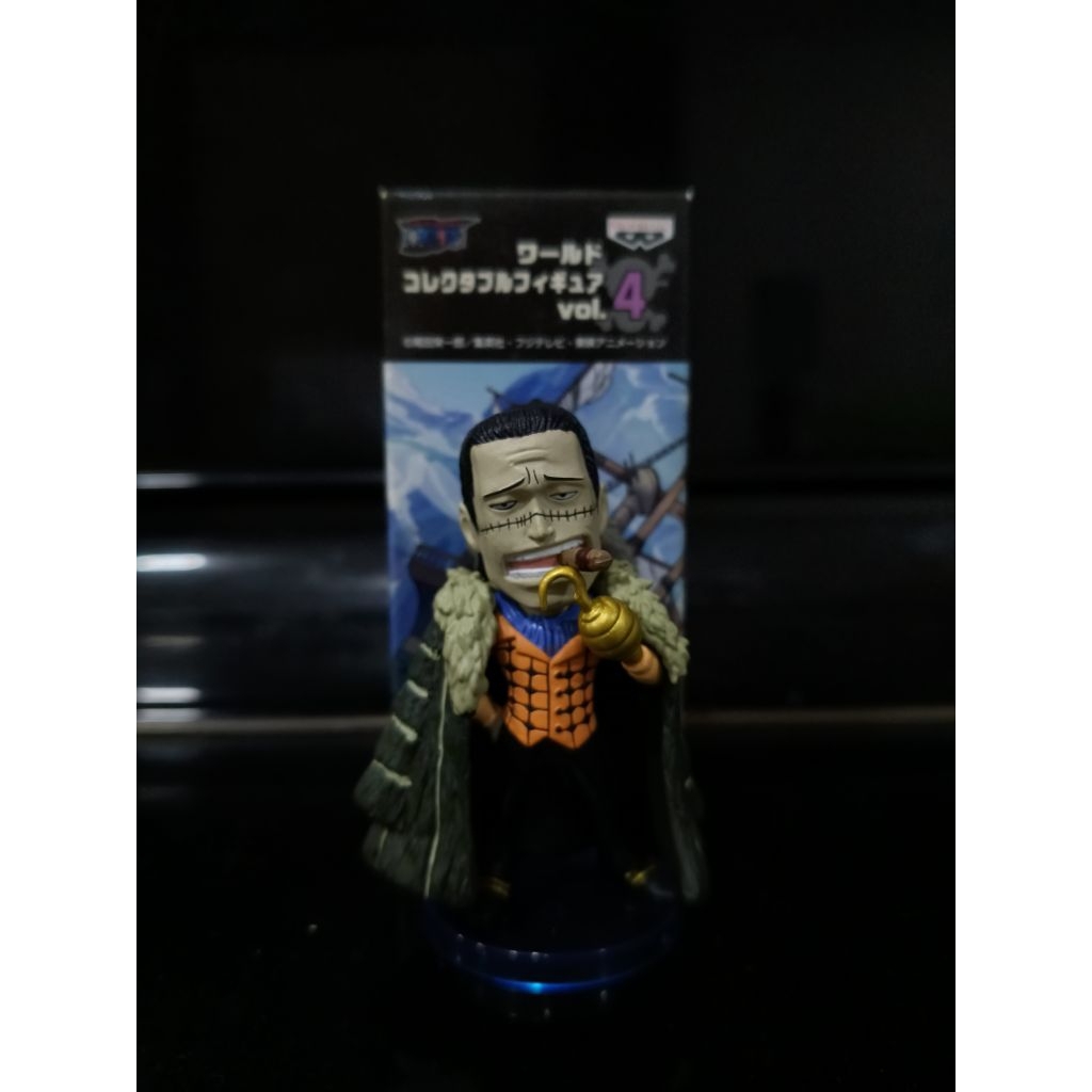 wcf one piece vol 4 crocodile sichibukai rare BIB japver mulus ori murah