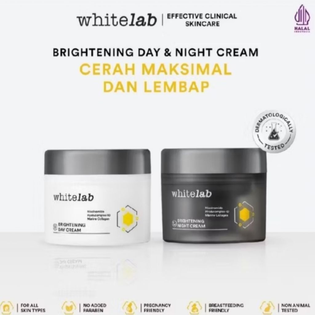 Whitelab Day Cream & Night Cream