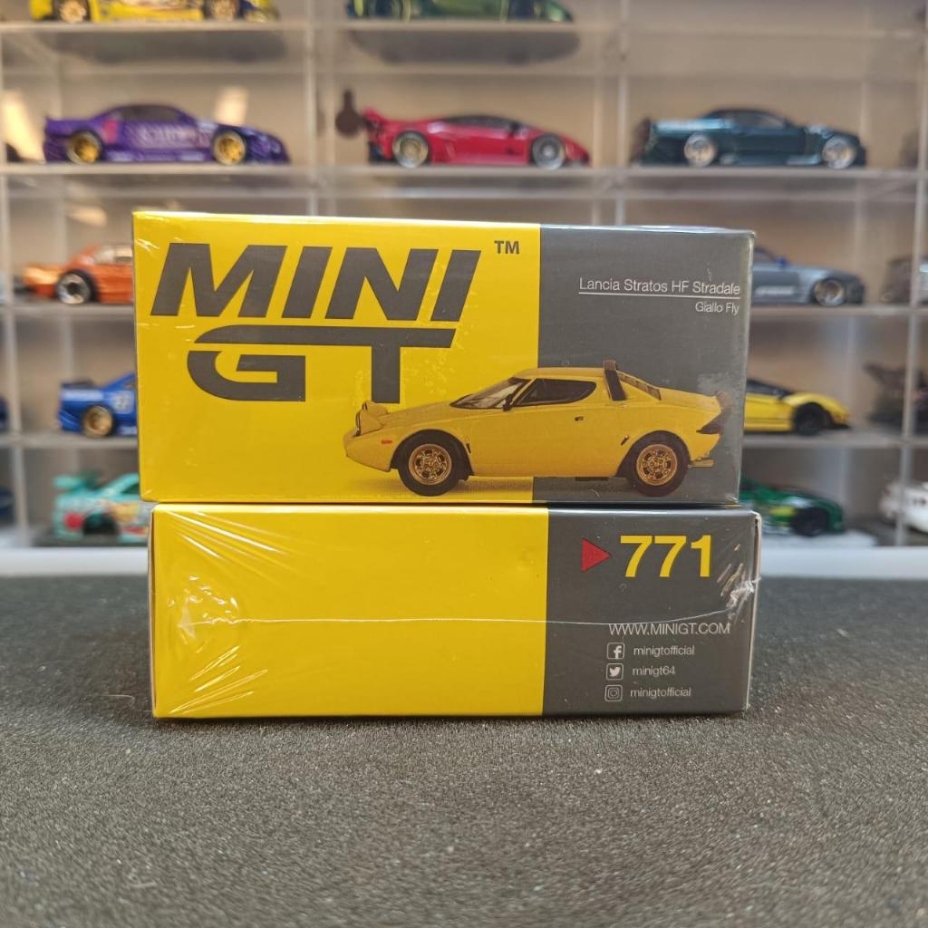 Mini GT 771 Lancia Stratos HF Stradale Giallo Fly