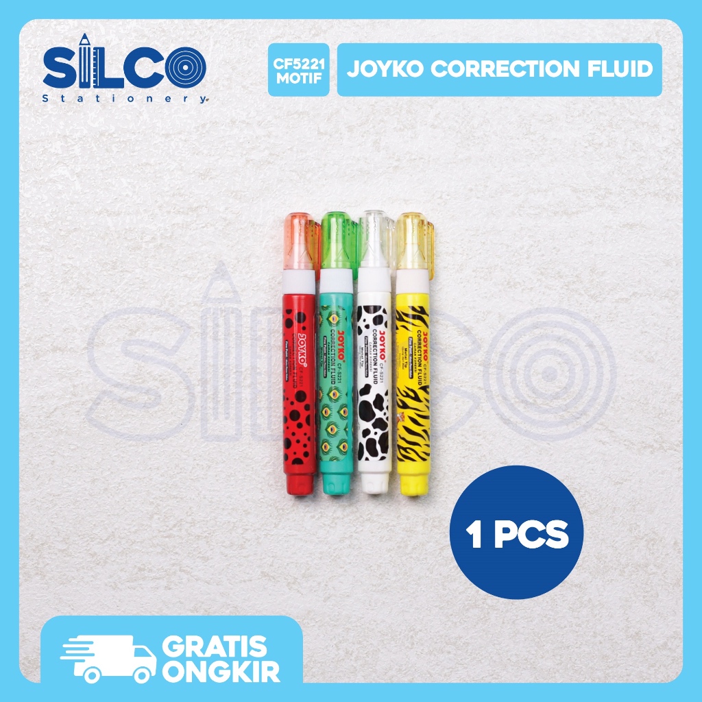 

Tipe X JOYKO Correction Fluid CF-S221 Motif / Tipex / Tip Ex [PCS]