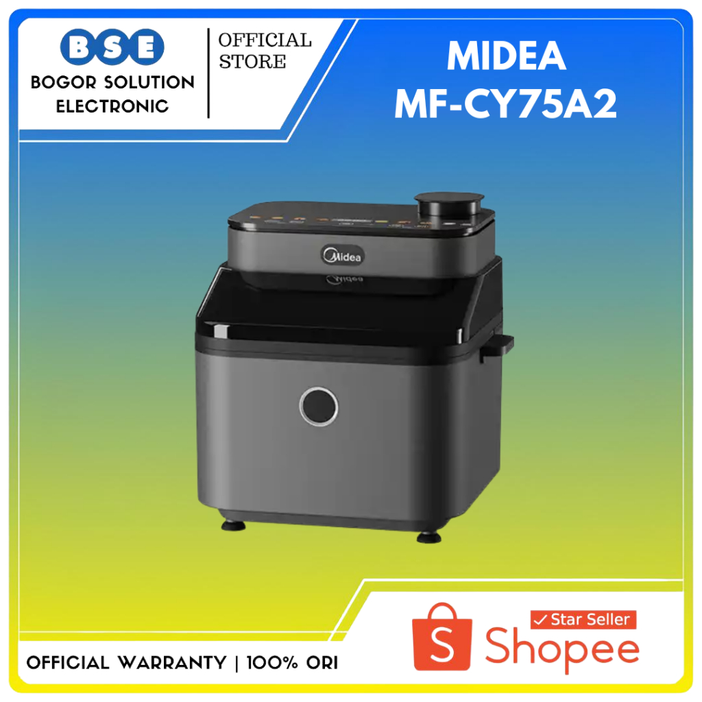 Air Fryer Midea MF-CY75A2 Kapasitas 7 Liter AirFryer Midea 1650 Watt