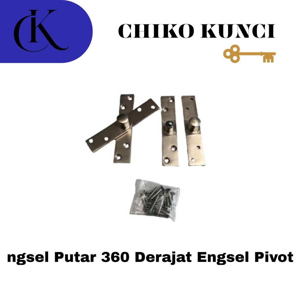 Engsel Putar 360 Derajat Engsel Pivot Putar Tengah Stainless Engsel Jendela Putar