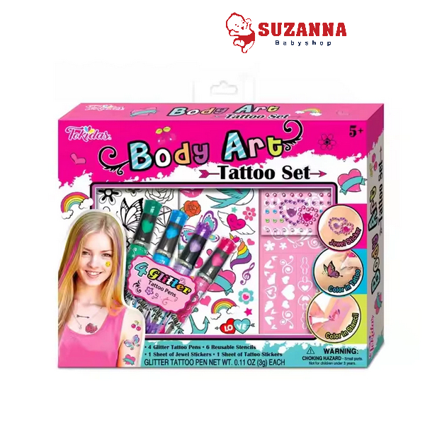 Tokidas Body Painting Art Collection -- Body Painting Untuk Anak Anti Iritasi