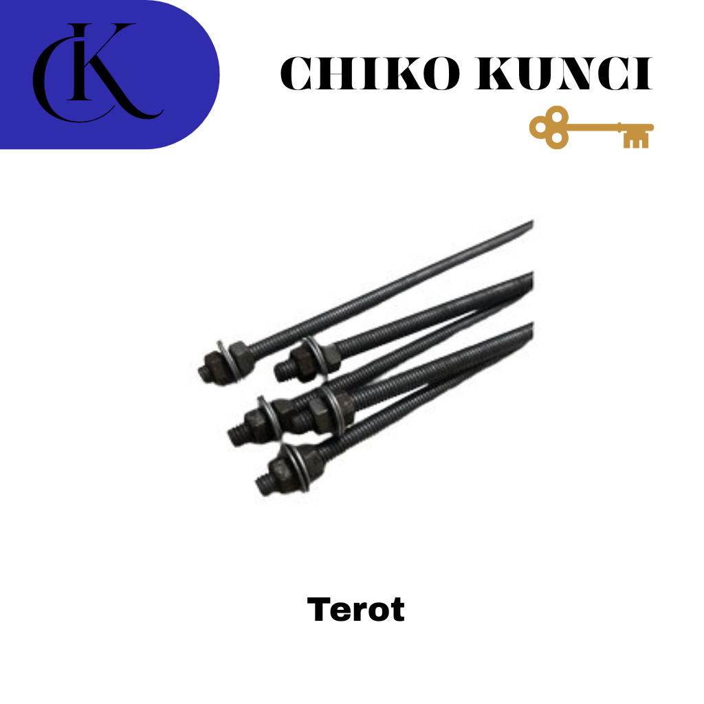 Terot / Besi As Terot / As Drat Tierod / Aluminium Tierot besi