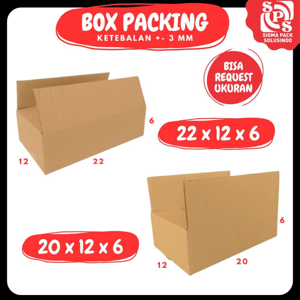 

Box 20x12x6 / 22x12x6 Kardus 20x12x6 / 22x12x6 Packing A1 Dus Madu Botol Jamu Kotak Kemasan Fix