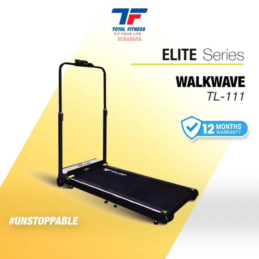 Electric Treadmill Walkwave TL111 Alat Olahraga Lari Ditempat TOTAL FITNESS OFFICIAL SURABAYA