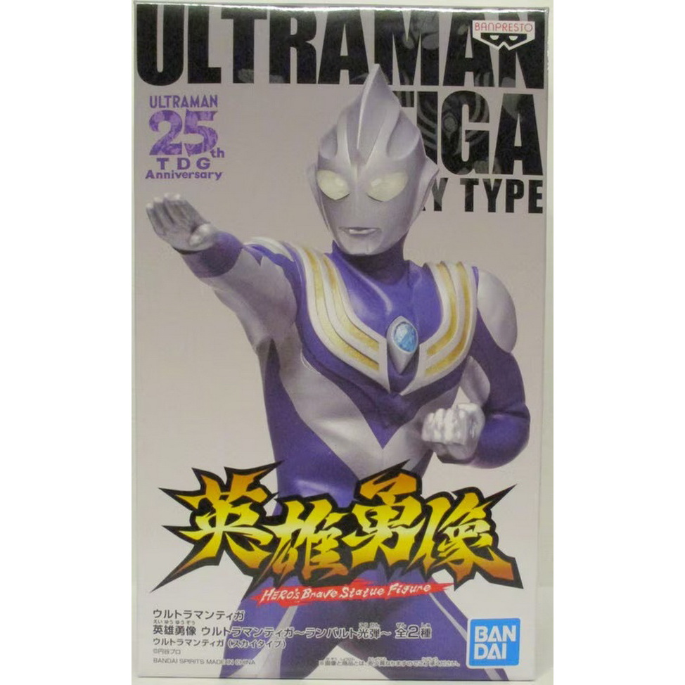 Banpresto Brave Hero`s Statue - Ultraman Tiga Sky