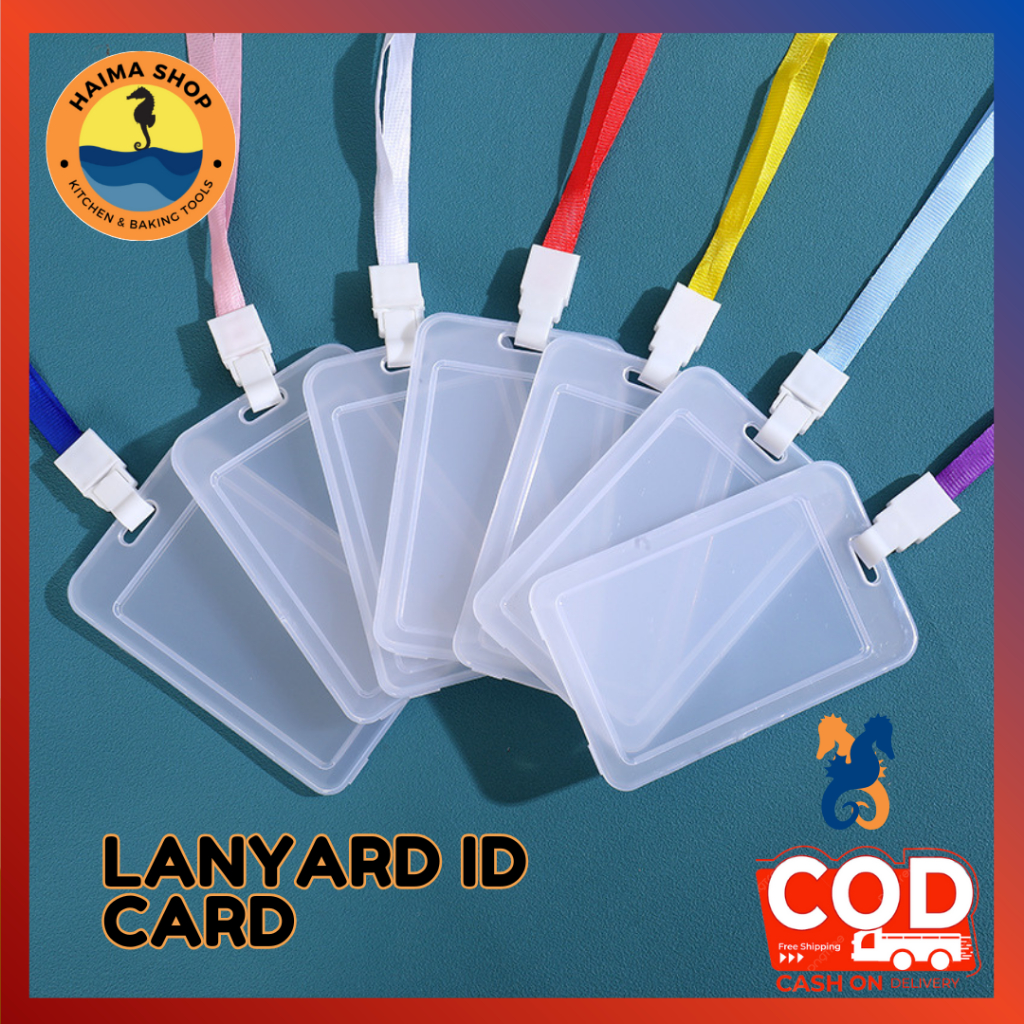 

HM LANYARD ID CARD / GANTUNGAN KARTU NAMA POLOS / LANYARD TALI RANDOM