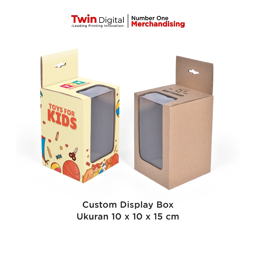 

Custom Box Figure / Box Miniatur & Karikatur / Kardus Bungkus Kemasan - Display Box