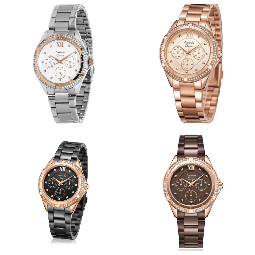 JAM TANGAN WANITA ALEXANDRE CHRISTIE AC2644 AC 2644 BF
