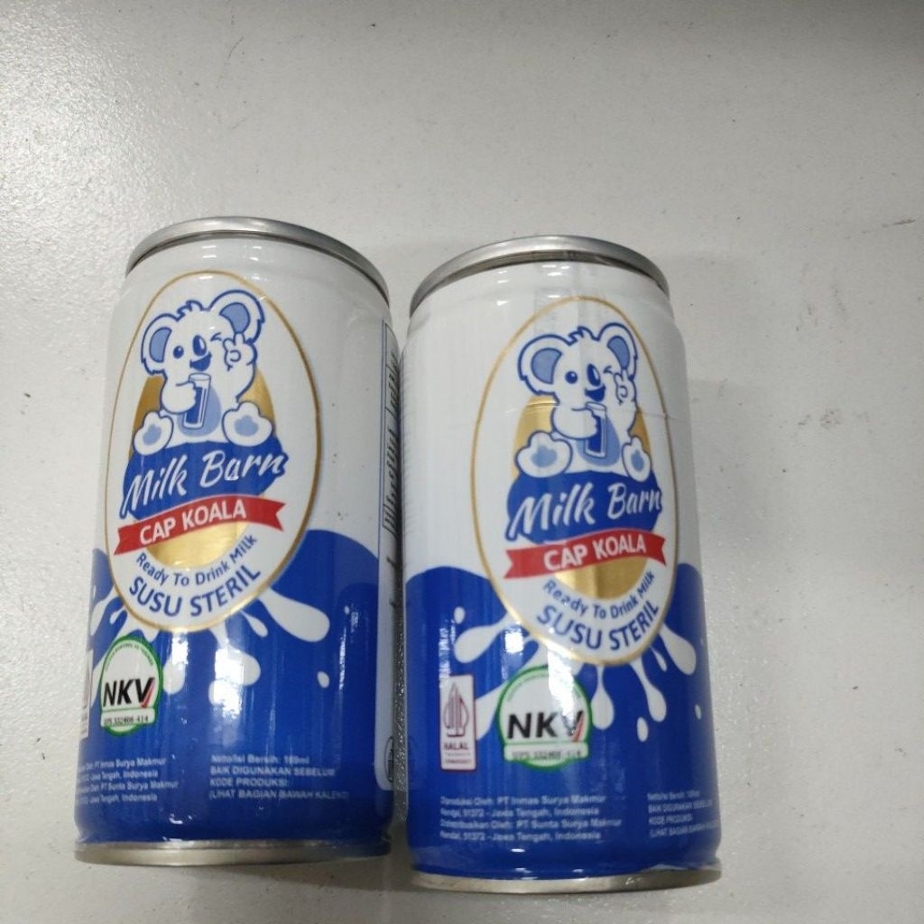 

susu steril milk barn cap koala 189ml