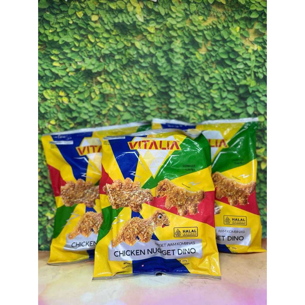 

vitalia chicken nuget dino 350 gram