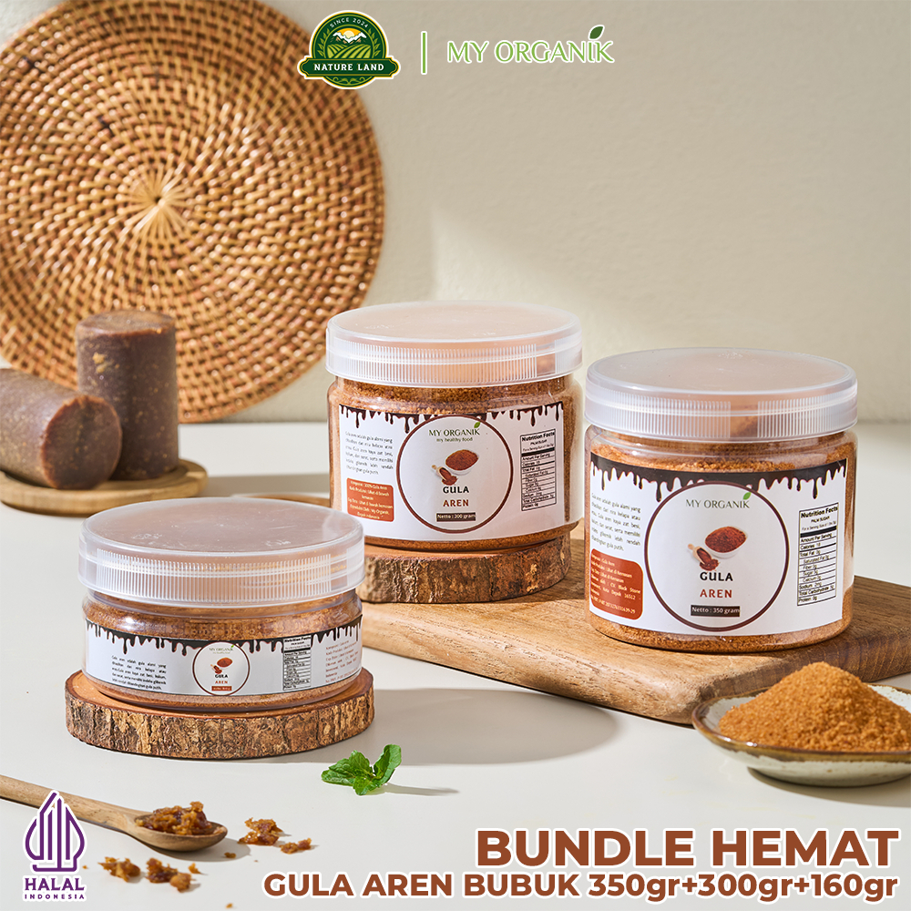 

My Organik Palm Sugar Powder Gula Aren Bubuk Murni Asli Organik