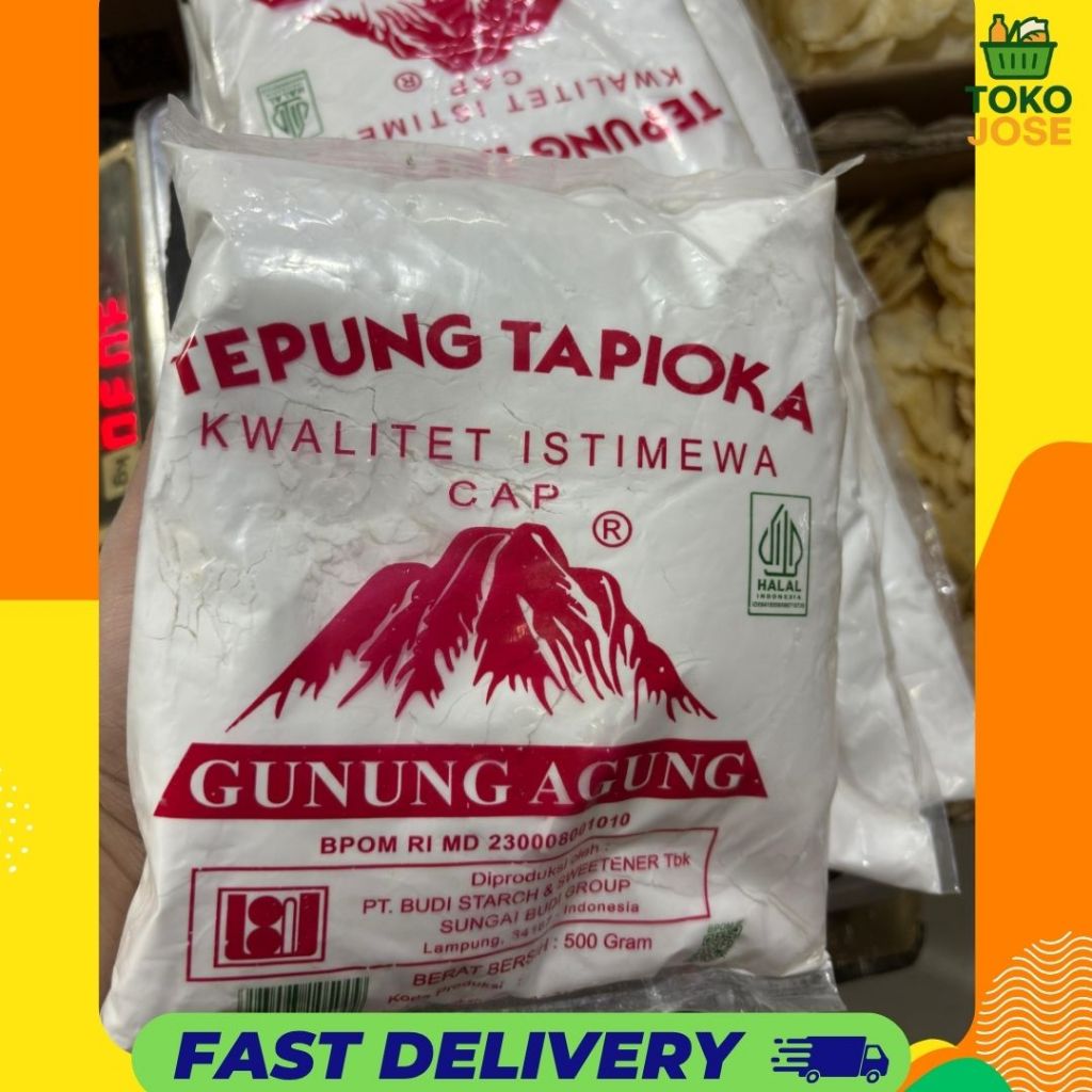 

Tepung Tapioka Cap Gunung Agung 500gr (1 Pcs)