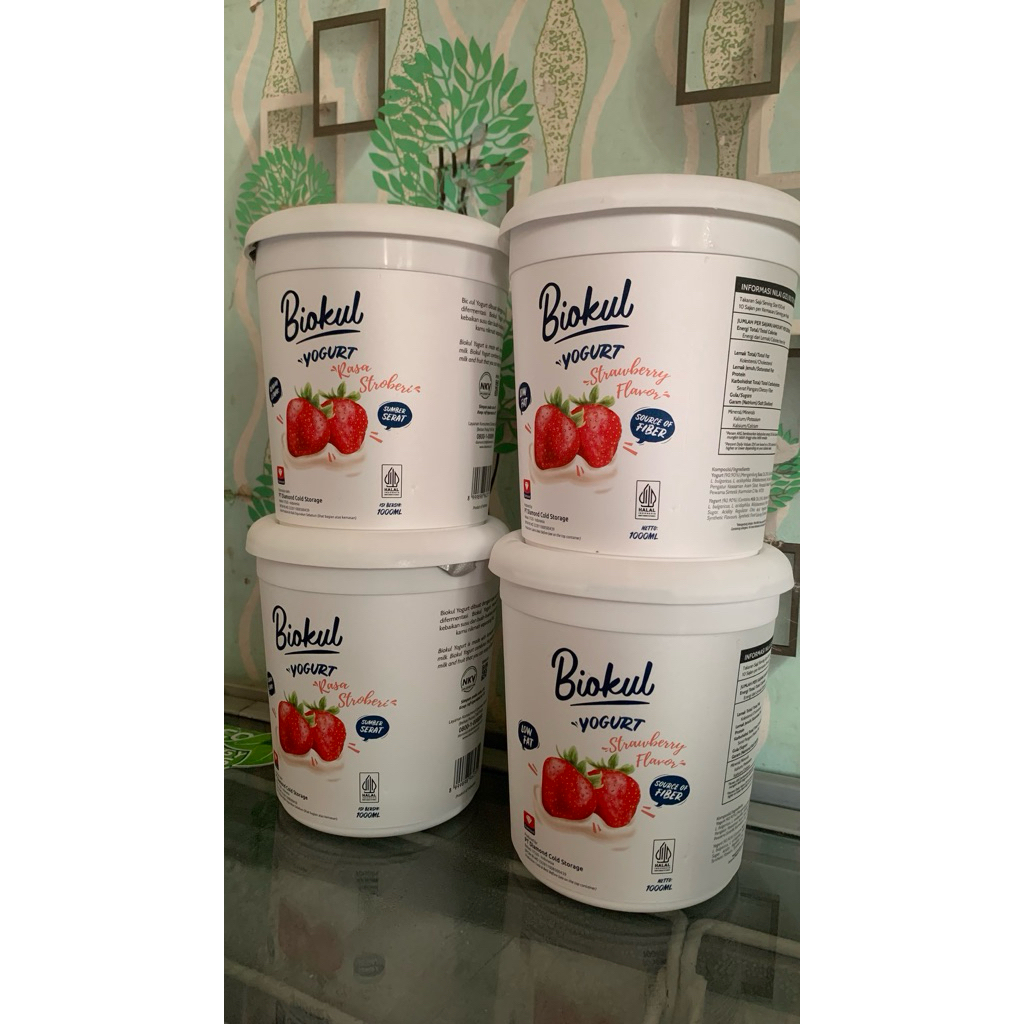 

BIOKUL YOGHURT STRAWBERRY 1L