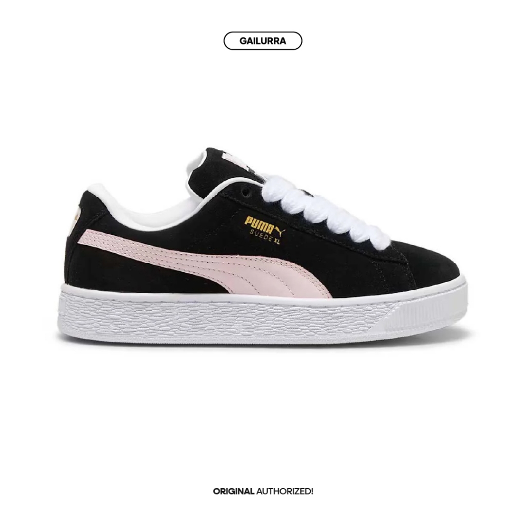 Puma Suede XL Black Whisper Off Pink Original