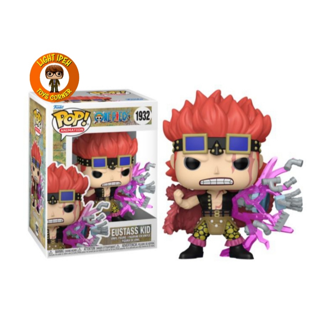 Funko Pop Original Animation - One Piece - Eustass Kid with Awakening #1932