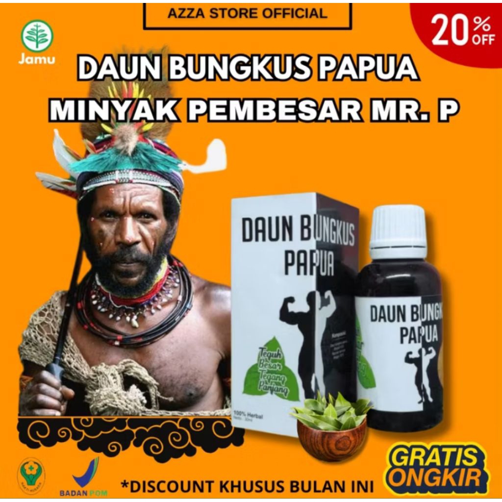 DAUN BUNGKUS PAPUA ORIGINAL