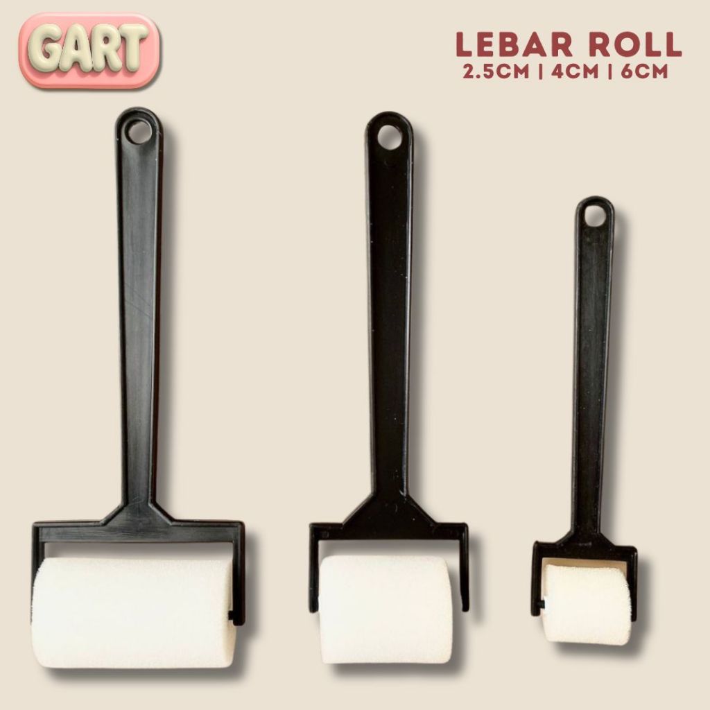 

SPONS LUKIS ROLL ( V-TEC ) - Spons Lukis Roll - Spons Lukis Stick - Foam Sponge Brush