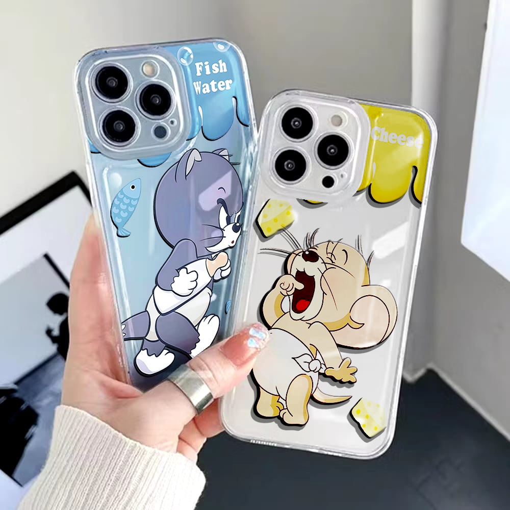 Clear case glossy for Vivo Y19S Y19S pro Y29 Y29S Y04 Y38 Y15 Y15S Y16 - COUPLE - CO02 - TYPE LAIN C