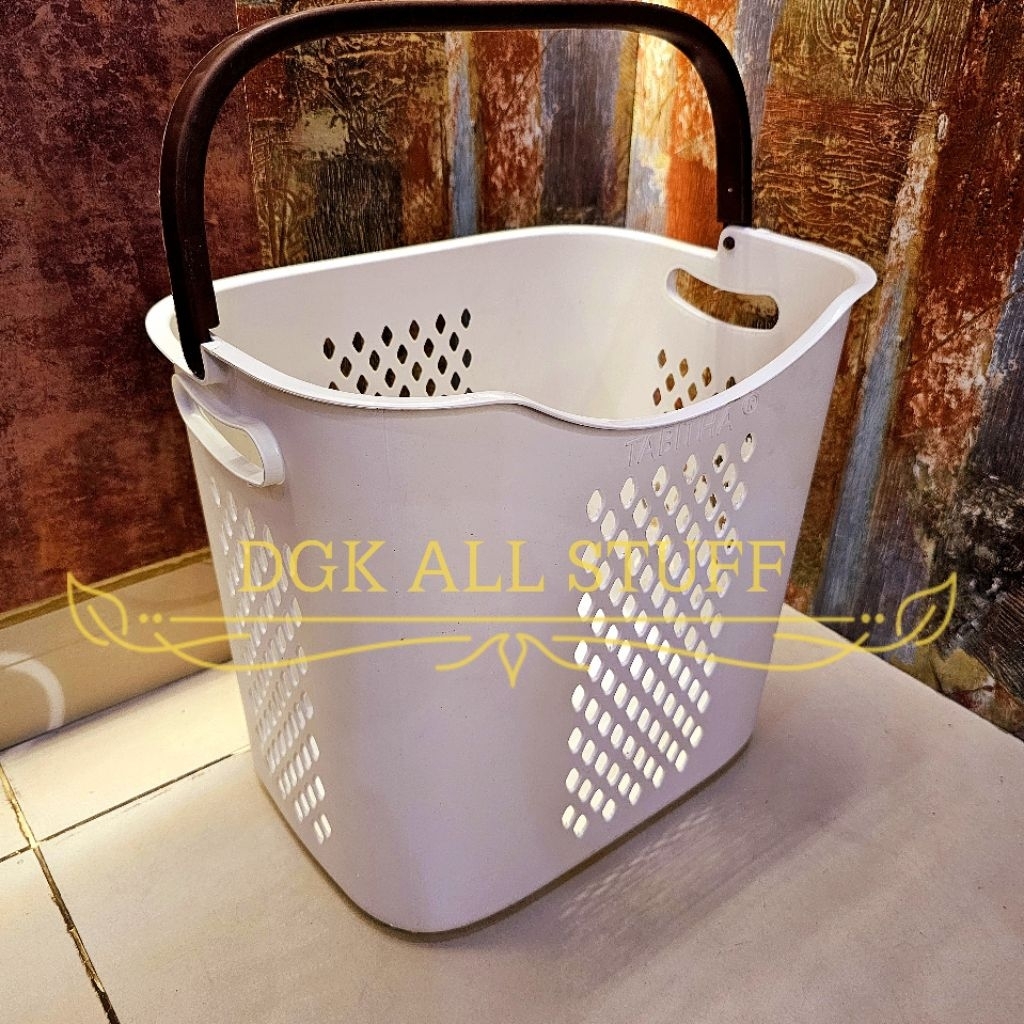 Keranjang Laundry Laundri Londri Belanja Pasar Supermarket Swalayan Minimarket Tempat Cucian Pakaian